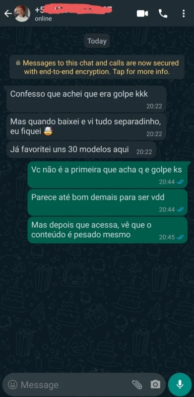 WhatsApp testimonial screenshot 7