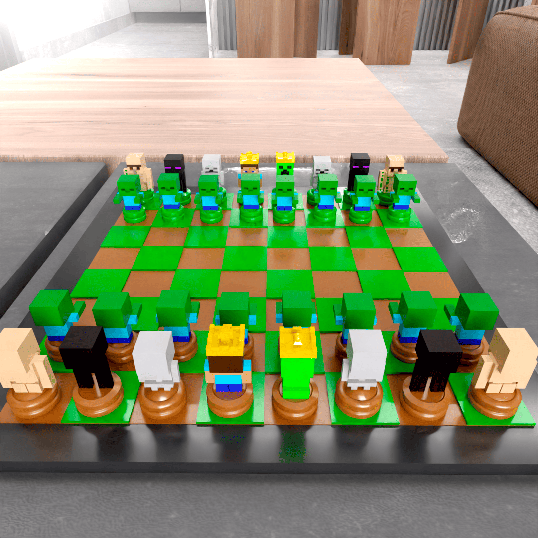 Brinquedos 3D Minecraft